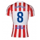 Atletico Madrid Pablo Barrios #8 Domaci Dres 2025-26 Kratak Rukav Atletico Madrid Pablo Barrios #8 Domaci Dres 2025-26 Kratak Rukav